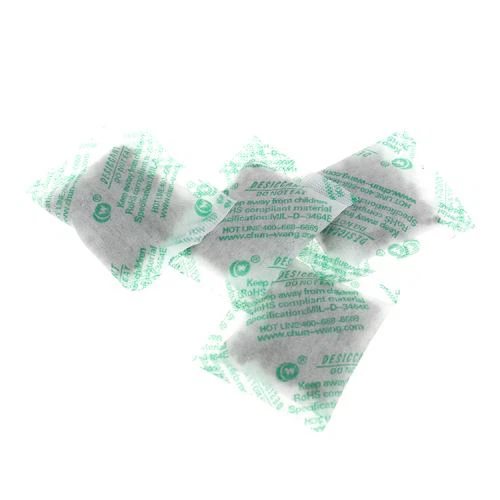 Pungă desicant de argilă activată de 2 grame pentru cutie folosită